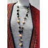 Collier Tagua Graines Couleurs Naturelles