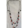 Collier Huayruro Grosses Graines Double