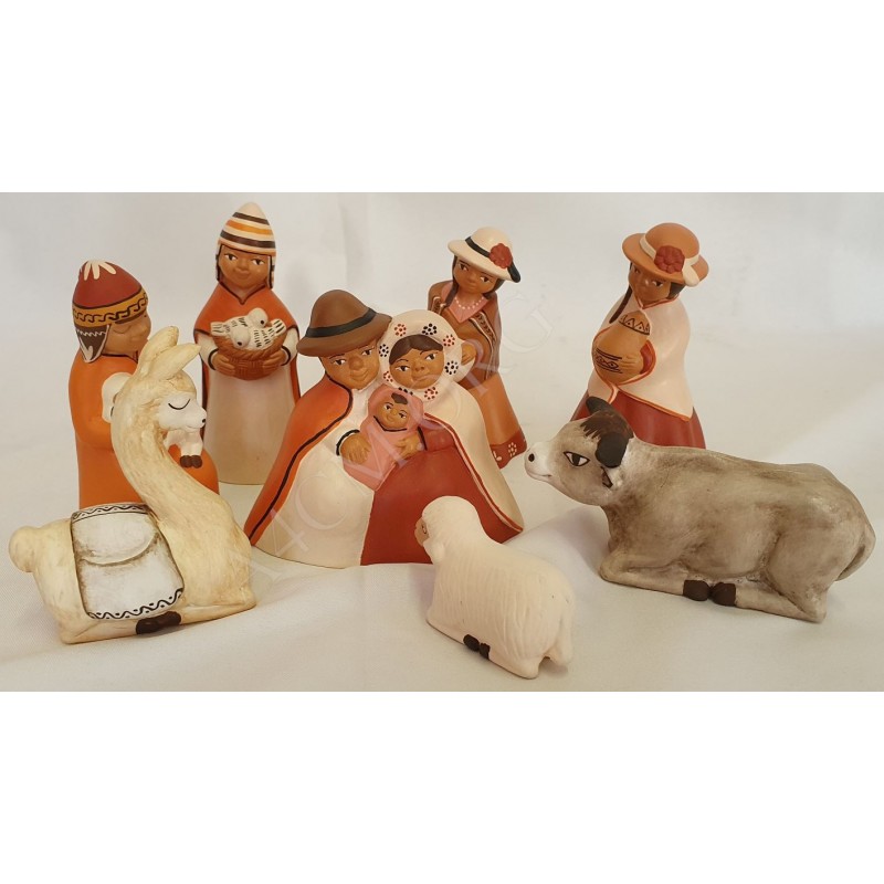 Crèche Bonita en terre cuite