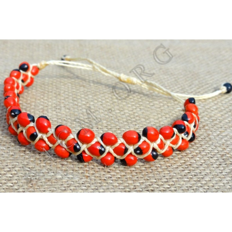 Bracelet Huayruro Triple