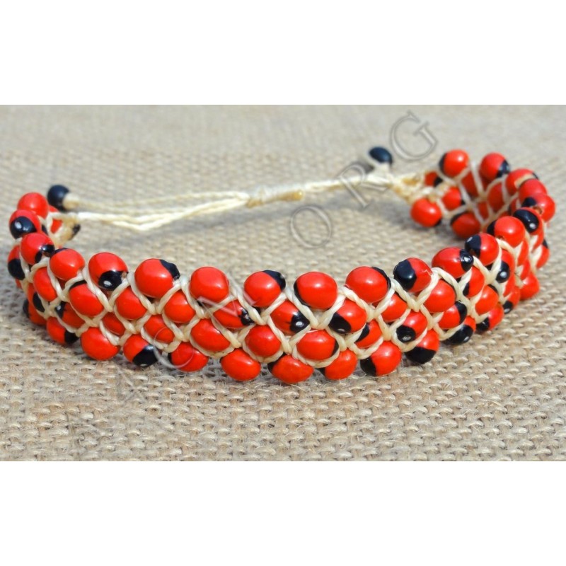 Bracelet Huayruro Tétra