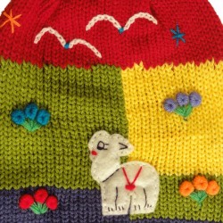 Chullo brodé enfant