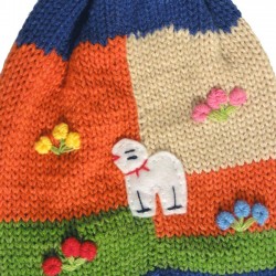 Chullo brodé enfant