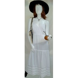 Sac Yine tressé Noir et Blanc Coton