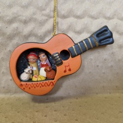 Mini Crèche Suspendue Guitarra