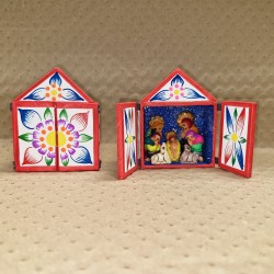 Retable Flores Crèche Pérou...