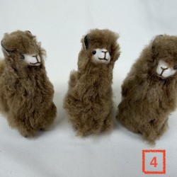 Décoration Alpaga Baby véritable miniature