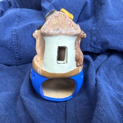 Arche de Noé Photophore Colorée en Céramique